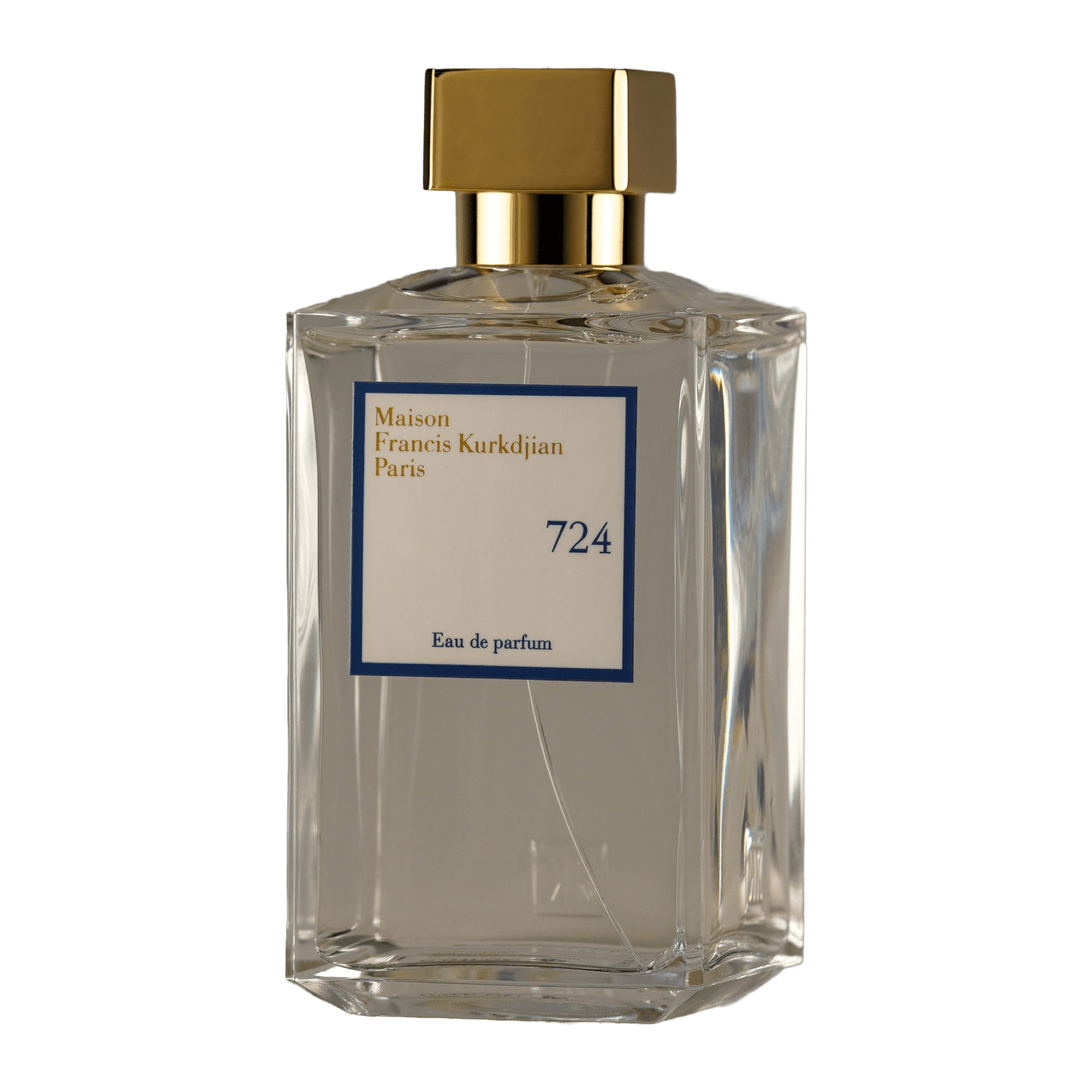 Bild von dem Flakon des Duftes 724 als Eau de Parfum von Maison Francis Kurkdjian Paris MFK angeboten zum kaufen als Parfümprobe.