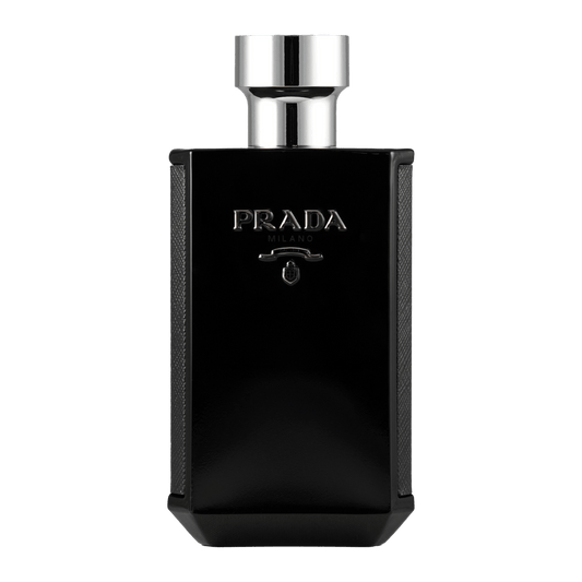 Bild von dem Flakon des Duftes L'Homme Intense von Prada angeboten zum kaufen als Parfümprobe.