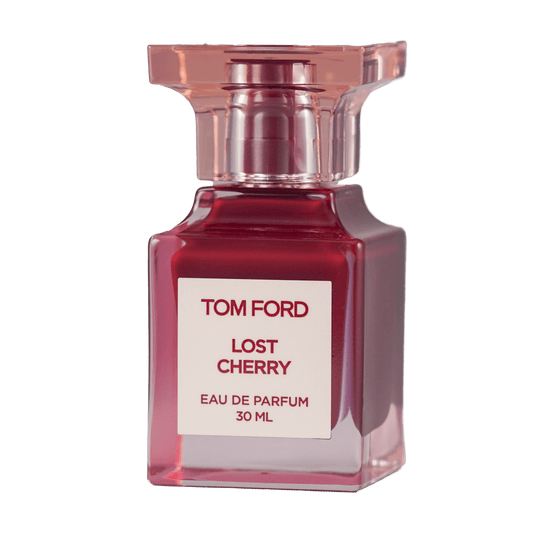 Bild von dem Flakon des Duftes Lost Cherry Eau de Parfum von Tom Ford angeboten zum kaufen als Parfümprobe.